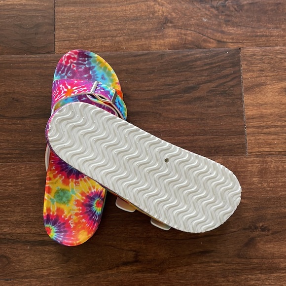 Madden Girl Tye Dye Slide N Sandal Size 8 New - Picture 3 of 4